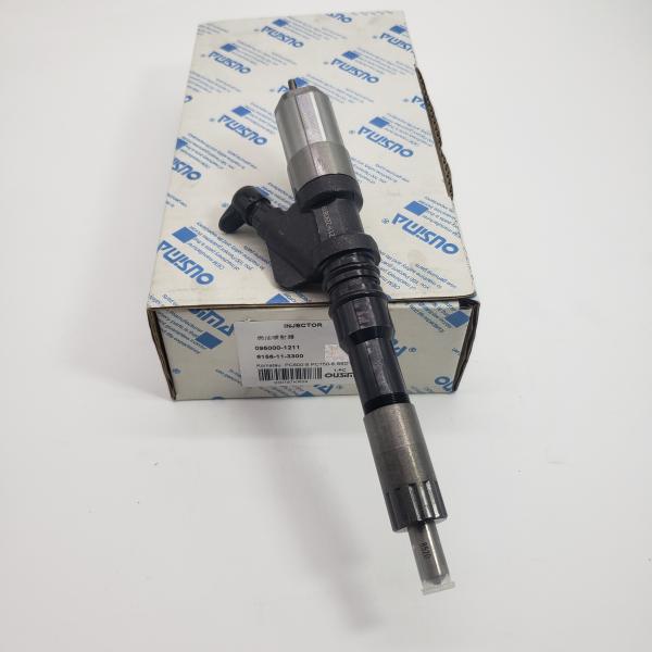 Buy cheap Diesel Fuel Injector 095000-1211/6156-11-3300 Suit for Komatsu PC600-8 PC750-8 S6D125 from wholesalers