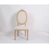 Buy cheap New design back wedding chair royal event wedding chair upholstered linen fabric chair furniture from wholesalers