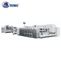 Buy cheap 250Pcs/Min Carton Box Flexo Printing Machine Strapping Linkage Line product