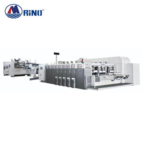 Buy cheap 250Pcs/Min Carton Box Flexo Printing Machine Strapping Linkage Line from wholesalers
