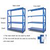 Buy cheap 4 Layer Strong Warehouse Storage Shelves Waterproof OEM / ODM Acceptable from wholesalers