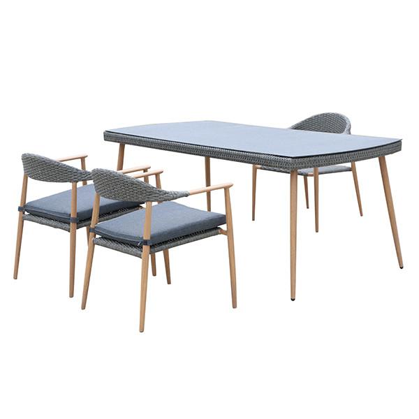 Buy cheap D595mm Chair Indoor Bistro Table Set from wholesalers
