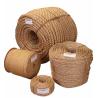 Buy cheap 6mm 8mm 12mm Natural 100% 3/4 Strand Twisted Jute Rope with Length 30/100/200/220m from wholesalers