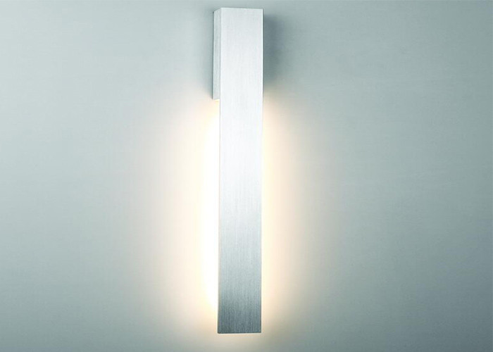 IP44 Modern Indoor LED Wall Lights , Aluminum Led Wall Sconce Lighting With Baffle SMD LED