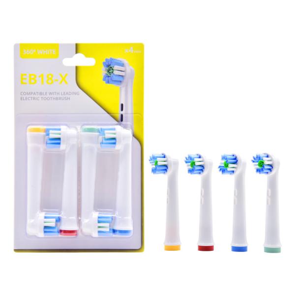 Buy cheap EB18-X WHITE CLEAN Adult Replacement Brush heads Electric Toothbrush Heads from wholesalers
