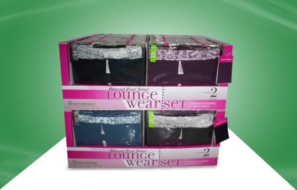 Buy cheap Supermarket PDQ Trays Countertop Cardboard Display Box with Glossy / Matt Lamination from wholesalers