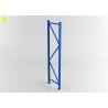 Buy cheap 300KG / Laye Light Duty Storage Rack 2Mx0.6Mx2M Blue Color Steel Materials from wholesalers
