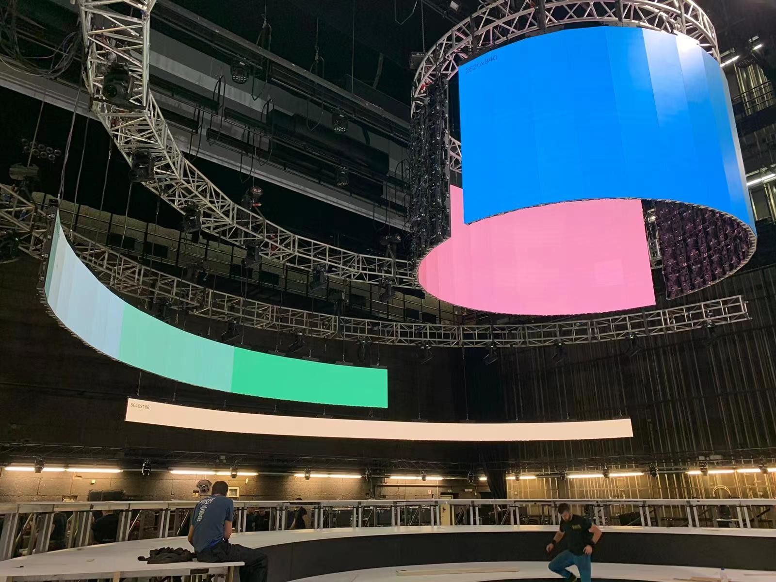 Waterproof Rental Led Display Giant Outdoor Capacitive P3.9 For Concert
