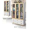 Buy cheap Wood Texture Nordic Bookcase , Painted MDF Bookcase Household Furniture from wholesalers