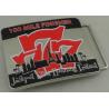Buy cheap Jackpot Ultra Running Festival Custom Made Belt Buckles 100 Miles Finisher With Soft Enamel from wholesalers