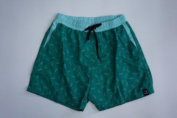 Buy cheap Recycled Green Mens Swimwear Shorts , Mens Elastic Boardshorts Eco - Friendly from wholesalers
