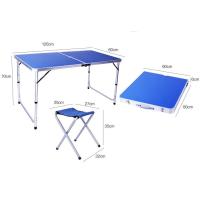 Buy cheap Aluminium Alloy Camping Table Chair Set Garden BBQ Folding Garden Table And product
