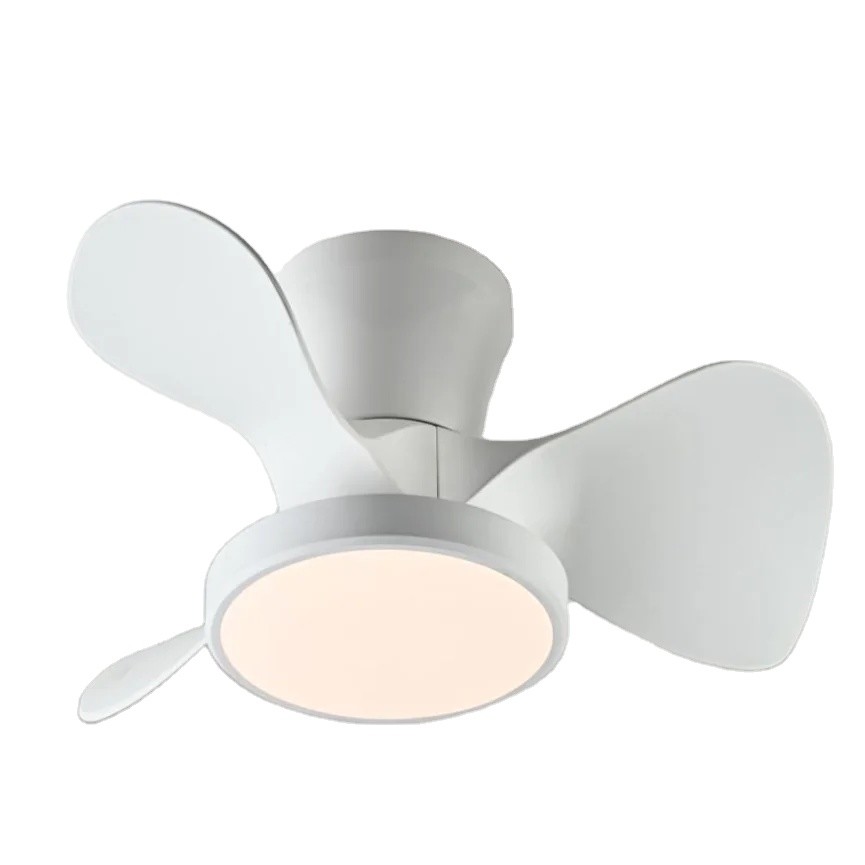 Stylish Wooden Design Ceiling Fan 52 Inch White Solar Ceiling Fan With Light