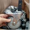 Buy cheap 100mm TPR Trolley Wheels Heavy Duty With Square Stem from wholesalers