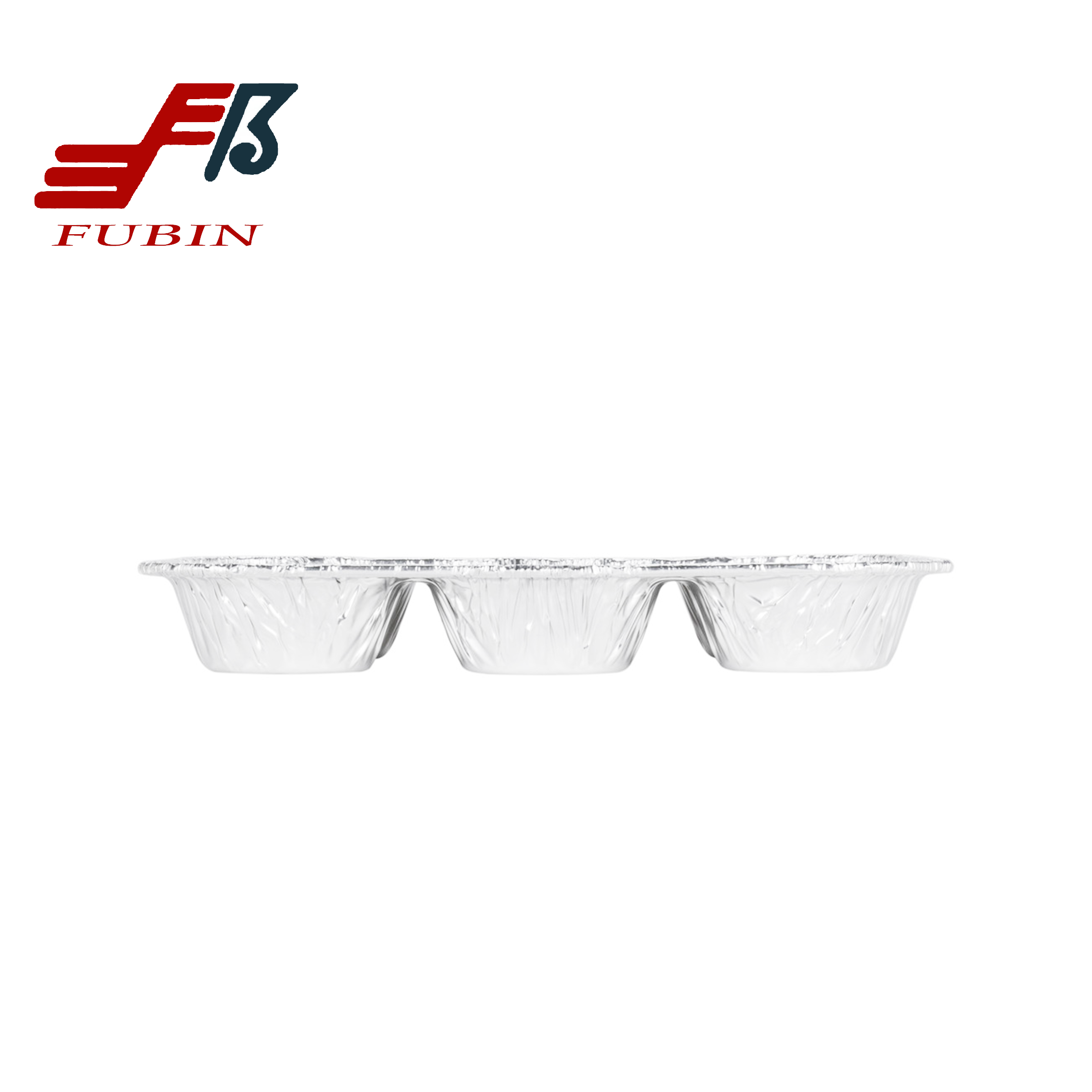 Six Muffin Baking Pan Chocolate Egg Tarts Aluminum Foil 6 Compartment