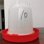 Buy cheap PE Bucket Broiler Chicken 10L Poultry Feeder Drinker from wholesalers