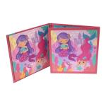 Children Preschool Books Foldable Puzzle Game Books With Magnetic Stickers