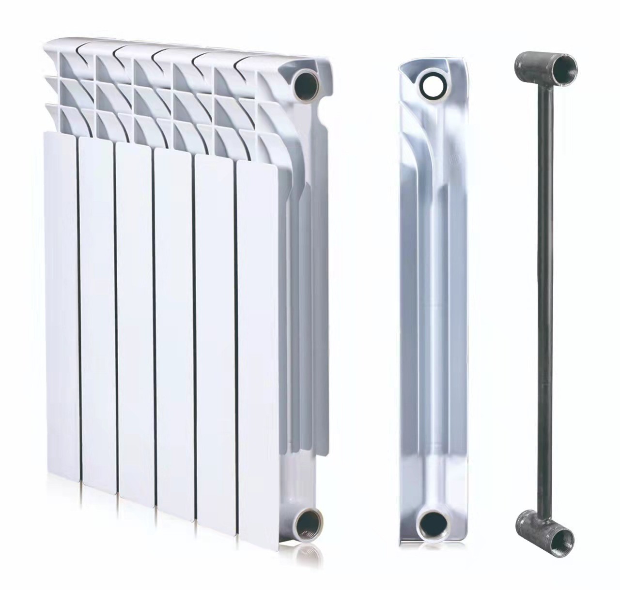 Bimetal Aluminium Hydronic Panel Radiator For Heating System