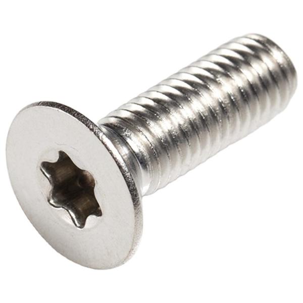 Buy cheap M2 Nut Bolt Fastener , Plain Flat Head Screws For Metal DIN6924 from wholesalers