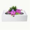 Buy cheap ABS Sliding Door Metal Storage Cabinet With Flower Pot Holder from wholesalers