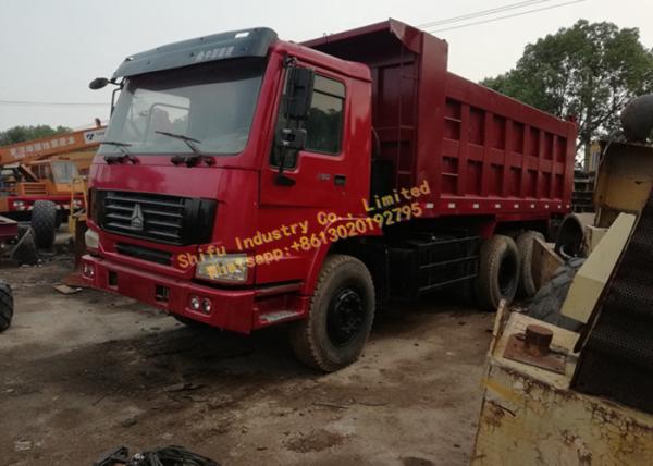 Buy cheap Diesel Fuel Used Howo 6x4 Dump Truck 30T 40T 10 Wheels Africa Construction Work from wholesalers