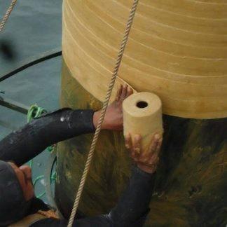 Buy cheap Nonwoven Synthetic Fabric Wax Tape Anti Corrosive 50mmx10mtr For Petroleum from wholesalers