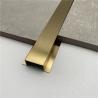 Buy cheap Stainless Steel Tile Trim U Shape Polished Ss Profile from wholesalers
