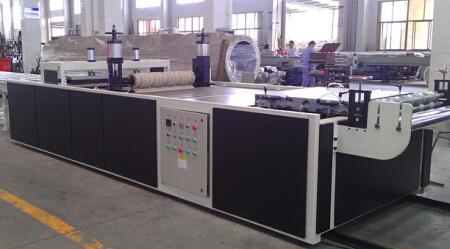 pvc roof tile colour sheet synthectic resin making machinery