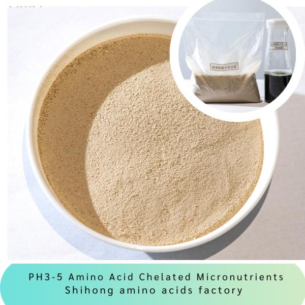 Ph3-5 Amino Acid Chelated Micronutrients Copper Iron Manganese Zinc Boron