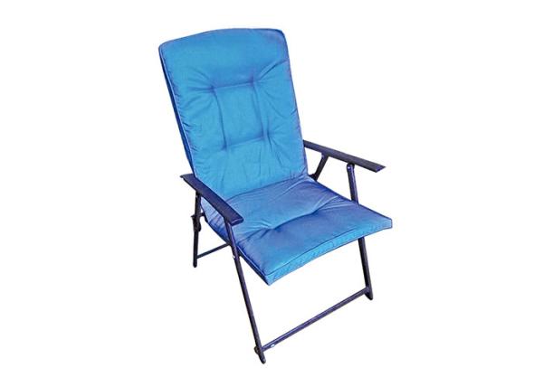 Buy cheap Multipurpose Steel Patio Outdoor Padded Chair With Powder Coated Frame from wholesalers