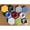 Buy cheap Decorative Sound Dampening Hexagonal Acoustic Panels 3d Music Studio 600mm * 600mm from wholesalers