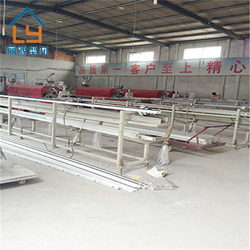 Fireproof UPVC Building Materials 1.8mm 2.0mm 2.2mm PVC Arch Profiles
