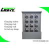 Buy cheap Safety Durable Cap Lamp Wall Charger Station 4.2V 2A 50Hz Double Side / Single Control from wholesalers