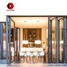 Buy cheap Anodized Aluminum Folding Glass Doors Kitchen Custom Aluminum Bi Fold Doors from wholesalers