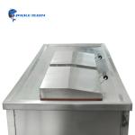 380V 3 Phases Industrial Ultrasonic Cleaner 264L To Remove Rust Grease Oil Dust