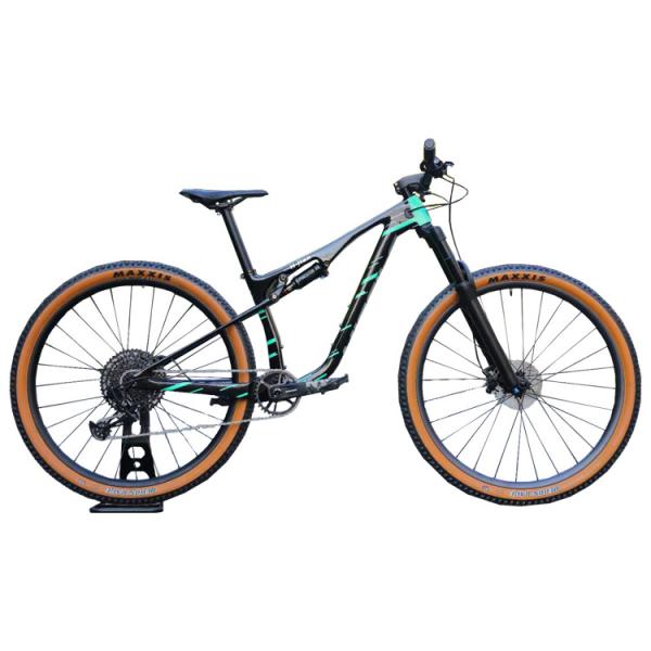 22 Speed Gears and 29" Wheel Size Soft Tail Mountain Bike for Mountain Terrain