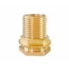 Buy cheap 1/2" Female NPT 3/4" Male GHT Solid Brass Water Tank Connector OEM Services from wholesalers