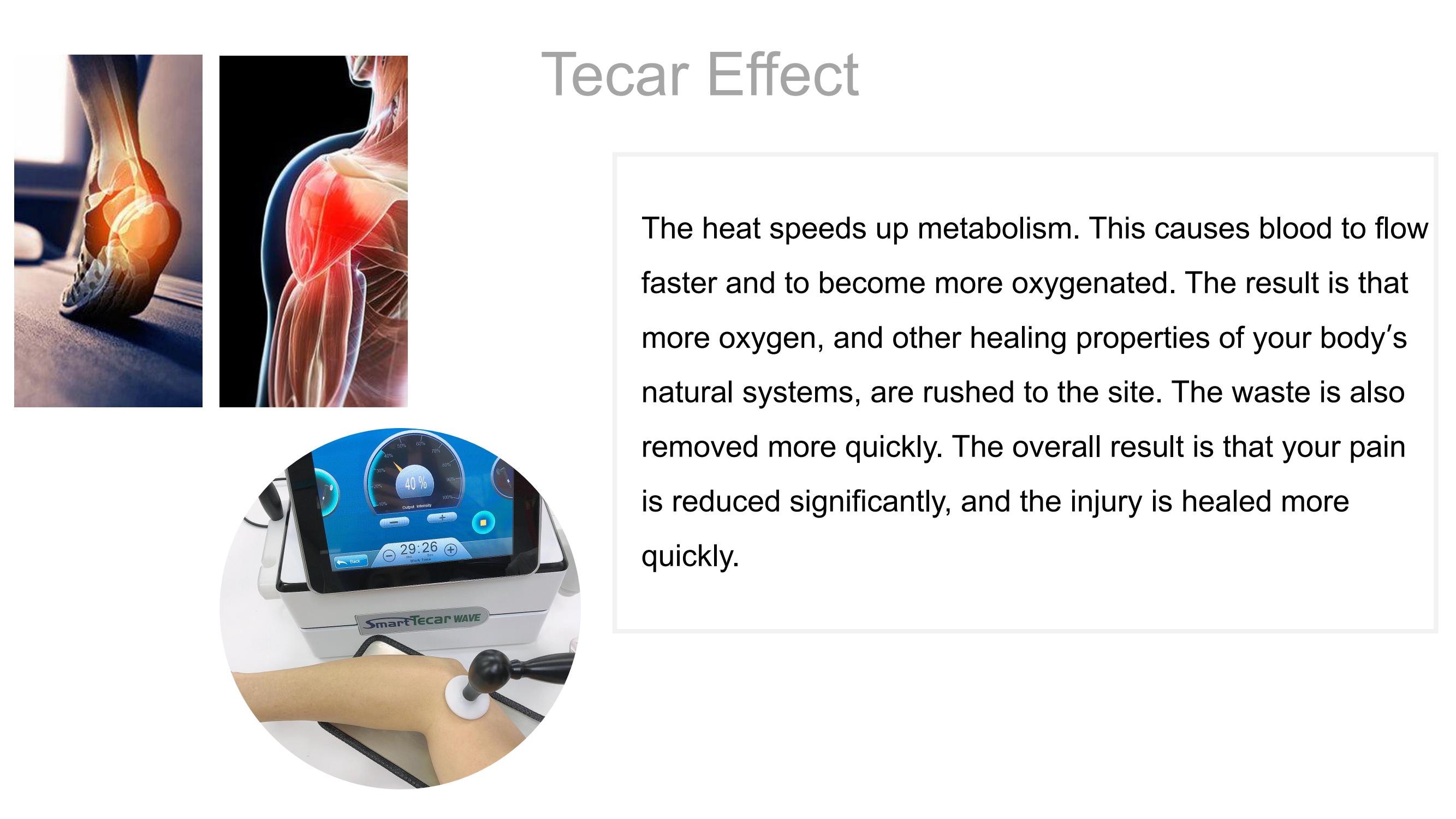 3 In 1 Ems Shock Wave Therapy Equipment For Pain Relief Cet Ret Rf Machine