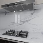 60cm*10m Roll Marble Stick And Peel Wallpaper For Kitchen Bedroom