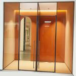 Stainless Frame Shower Room Glass Door SUS304 Long Lasting Easy To Install