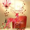 Buy cheap Non - Toxic Christmas Wall Art Stickers , David's Deer Christmas Window Decal from wholesalers