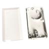 Buy cheap Cal Fiber Optic Faceplate 95*55*20mm One Port 1pc Sc/Lc Supporting Uncut from wholesalers