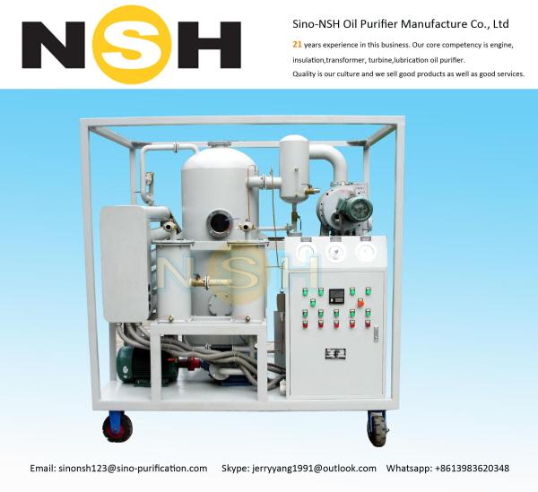 Buy cheap High Efficiency Vacuum Transformer Oil Filter , Vacuum Oil Purification Machine oil purifier oil treament oil recycling from wholesalers