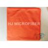 Buy cheap Polyester Microfiber Car Cleaning Cloths Orange , Microfiber Car Drying Towels from wholesalers
