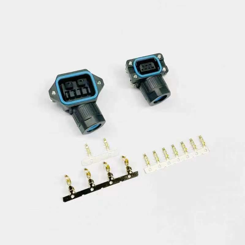 Crimp / Solder Termination Type AC Servo Motor Driver Featuring Leadshine Servo Connector
