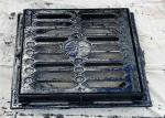 Durable Metal Drain Covers Grates Ductile Cast Iron For Highway / Airport