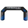 Buy cheap inflatable halloween pumpkin christmas red bull ball letter wedding race event entry polyester arches with supports air blower from wholesalers