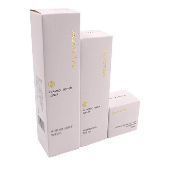 Buy cheap Skin Care Cosmetic Packaging Boxes Personalized Matt Lamination 48mmx48mmx160mm from wholesalers
