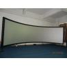Buy cheap 360 Degree 3D Simulation Curved Fixed Frame Projector Screen Floor Stand from wholesalers