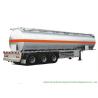 Buy cheap SKD 3 Axle Stainless Steel Tanker Semi Trailer For Oil / Diesel / Gasoline / Kerosene from wholesalers